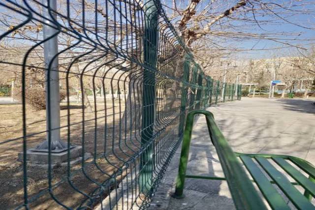 نرده فنسی فضای سبز